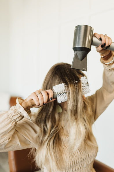 How to BlowDry Your Own Hair